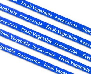 Fresh Vegetable Twist Ties