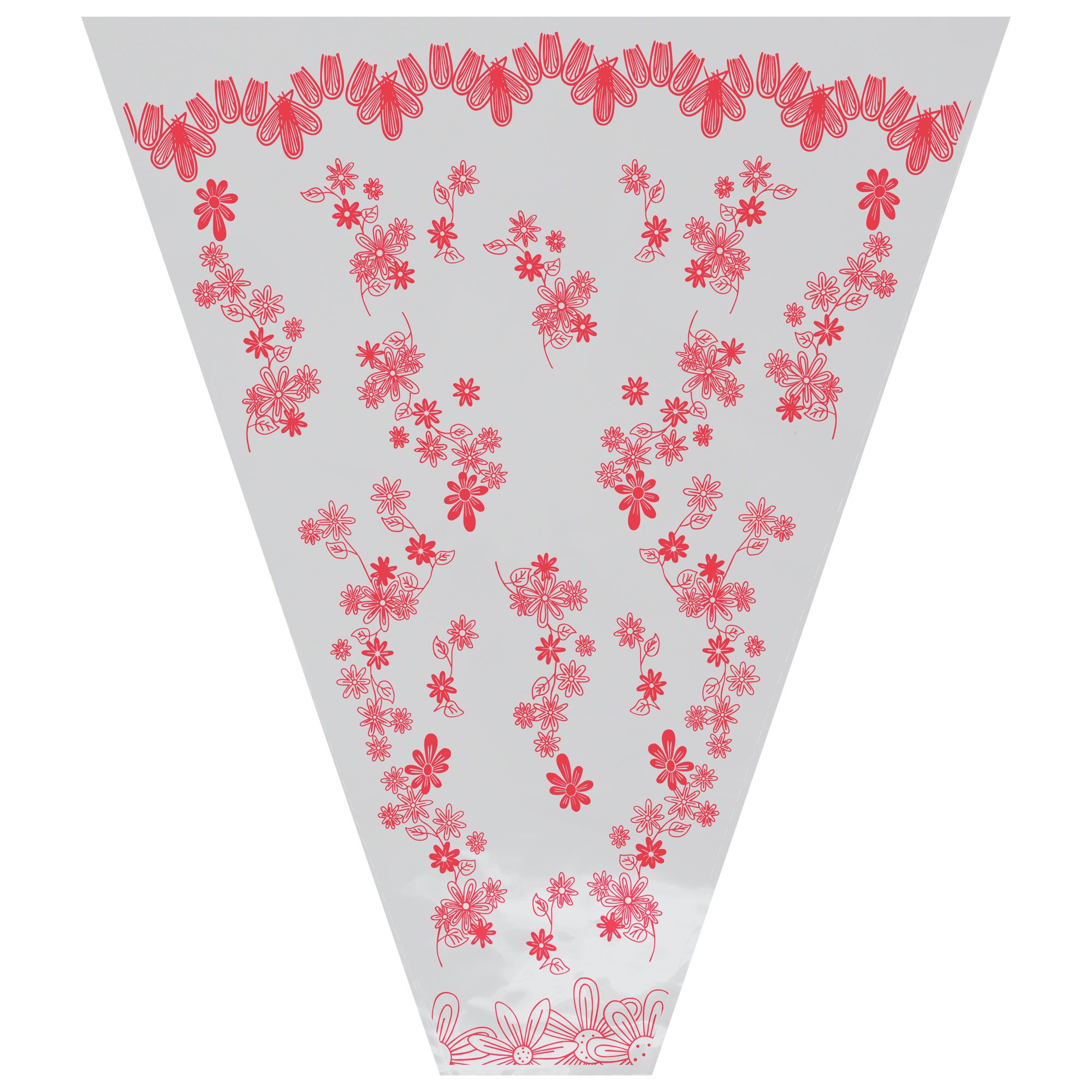 Printed Flower Sleeves